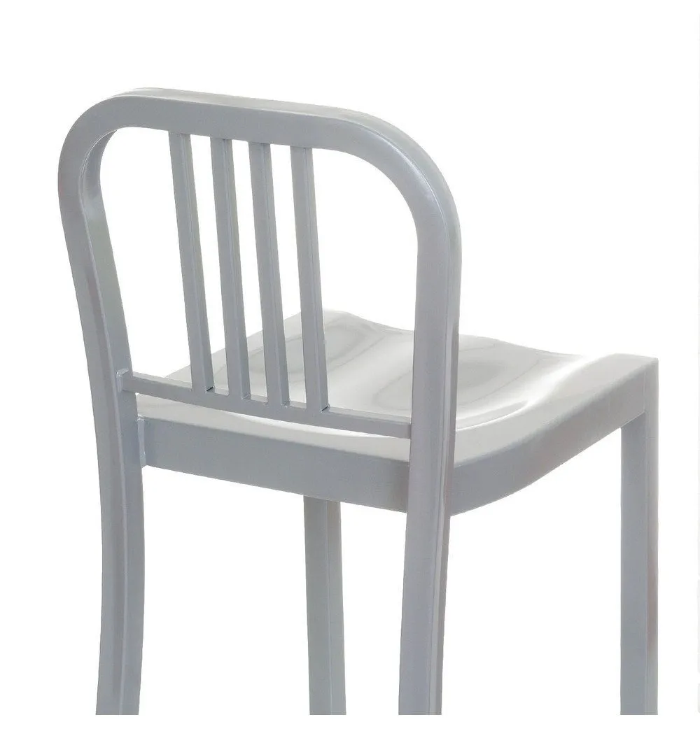 Oliver Bar Stool - Silver
