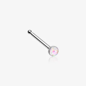 Opal Sparkle Nose Stud Ring