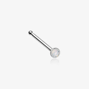 Opalite Gem Sparkle Nose Stud Ring