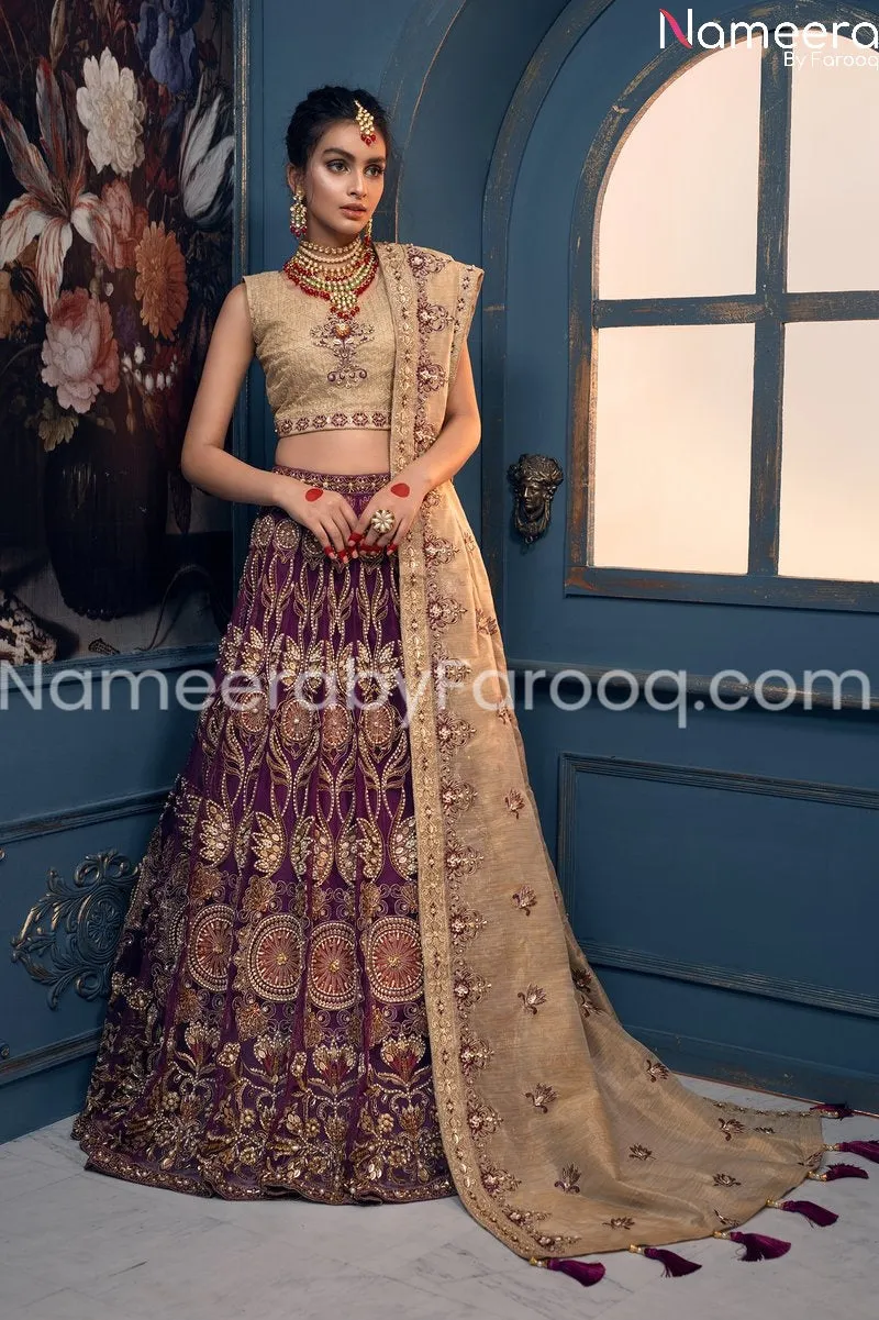 Pakistani Bridal Wedding Wear with Embroidery #BB111