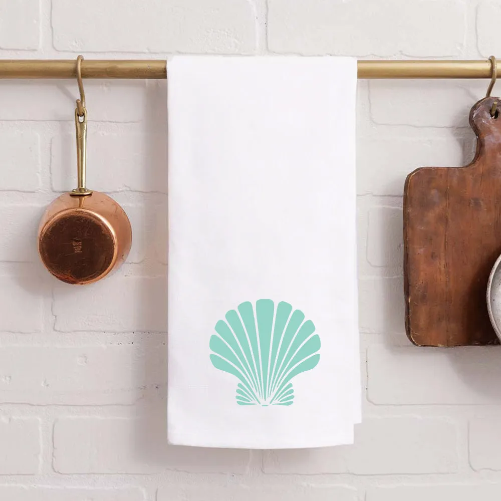 Personalized Shell Tea Towel