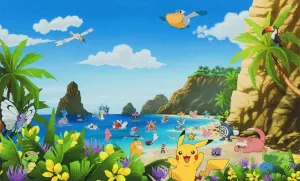Pokemon Beach Panel -- Robert Kaufman