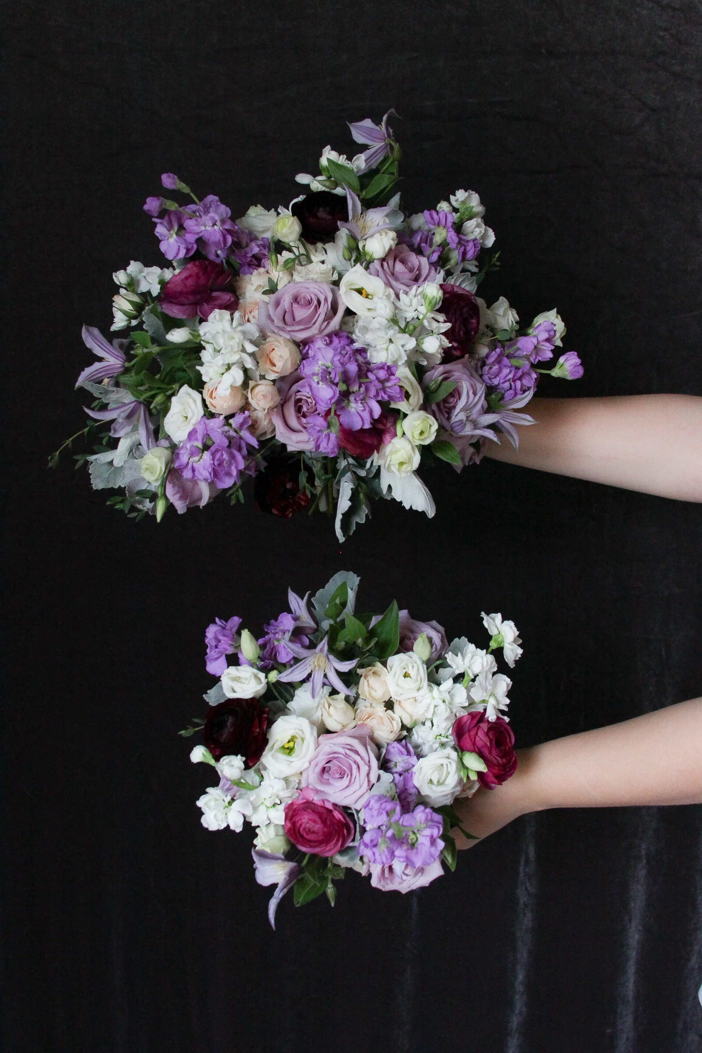 Purple Passion: Bridal Bouquet