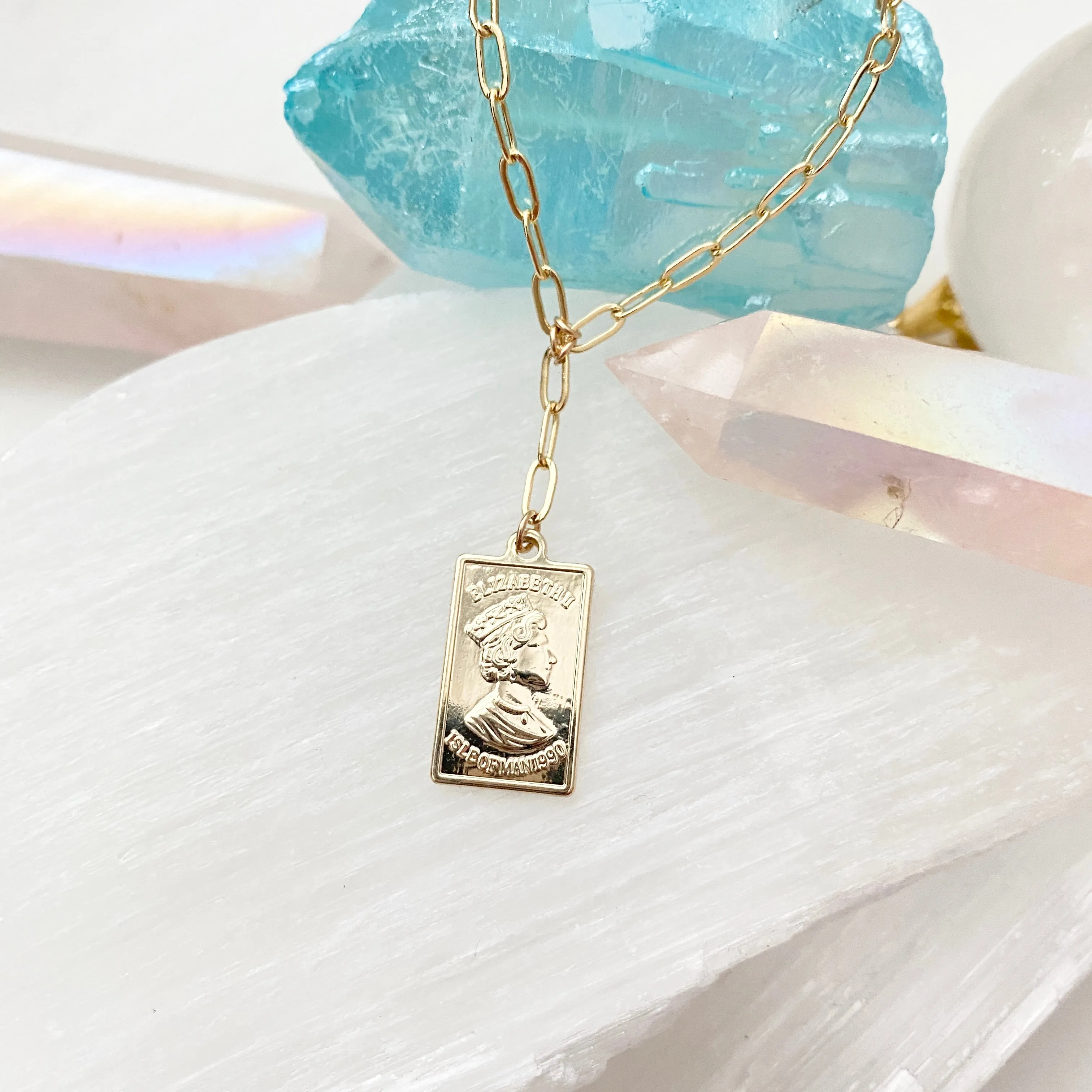 Queen Elizabeth Lariat Necklace