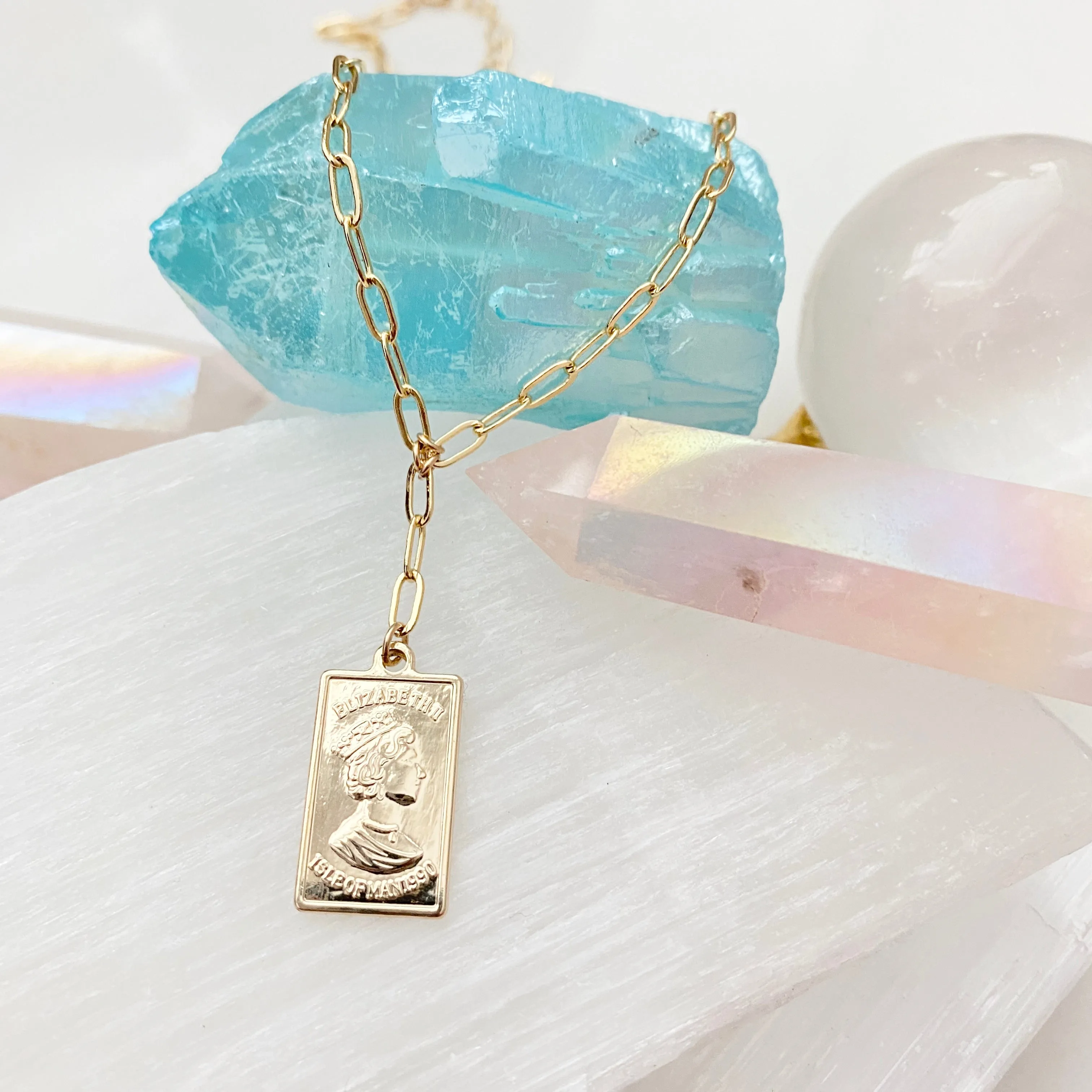Queen Elizabeth Lariat Necklace