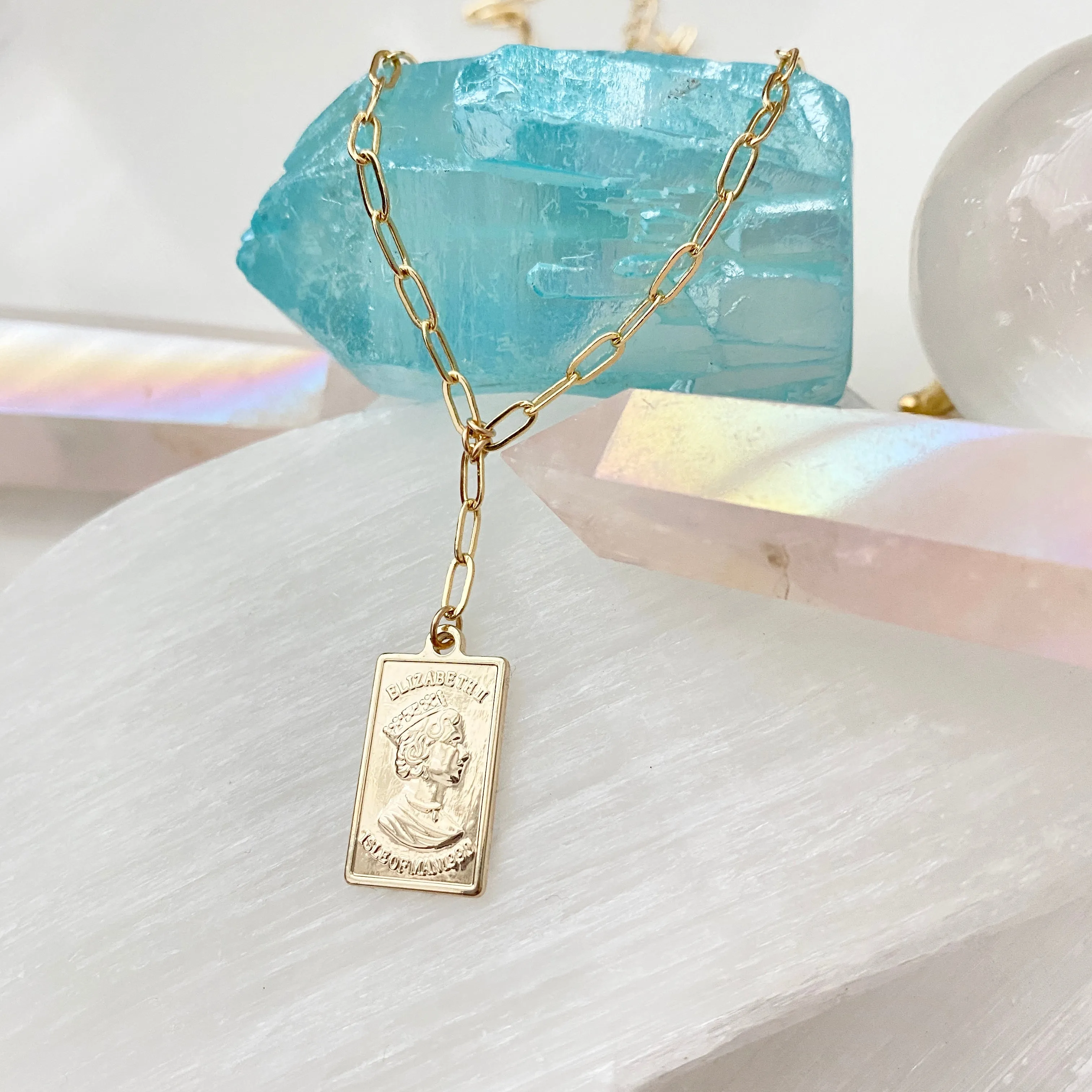 Queen Elizabeth Lariat Necklace