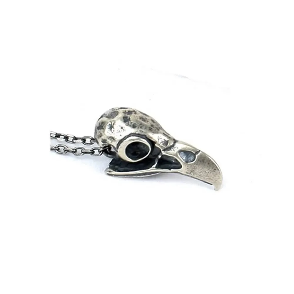 Real Solid 925 Sterling Silver Pendants Eagle Cheetah Rhinoceros Crocodile Animals Skull Gothic Punk Jewelry