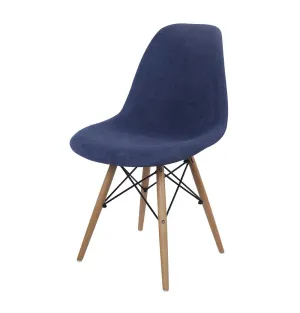 Reproduction of Eiffel Chair - Upholstered - Fabric F01