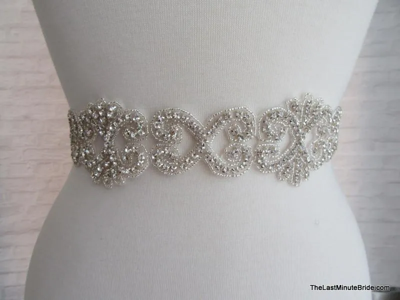 Rhinestone Beaded Belt Style: Monte Carlo