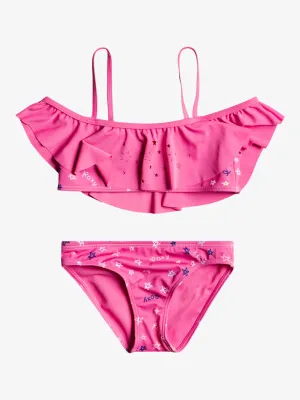 Roxy Girls Tiny Stars Flutter Bikini Set
