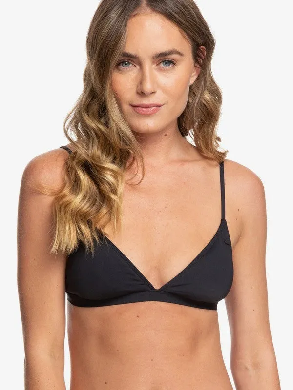 Roxy Womens Beach Classics Fixed Triangle Bikini Top