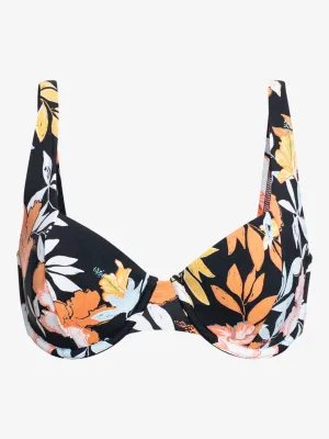 Roxy Womens Beach Classics Underwired D-Cup Bikini Top