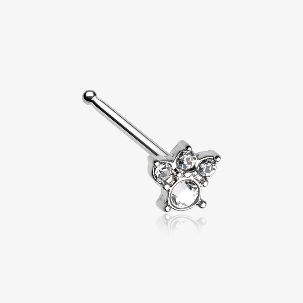 Royal Majestic Sparkle Nose Stud Ring