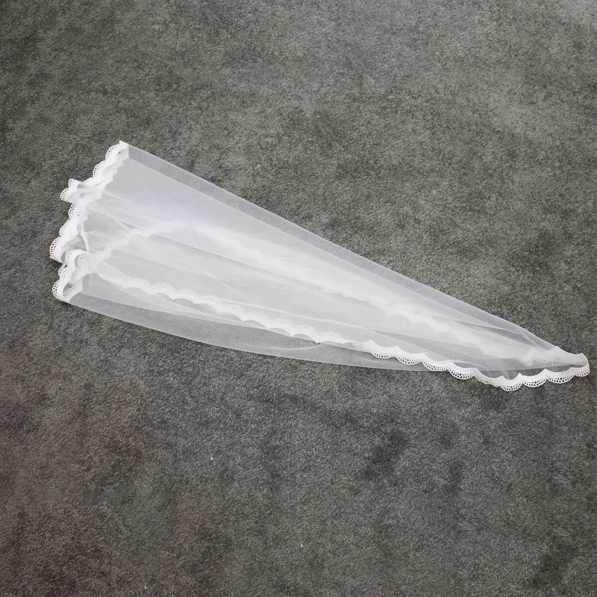 Roycebridal Short Lace Mantilla Veils V682