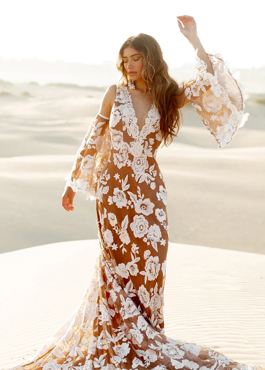 Salome Bridal Gown in Lily