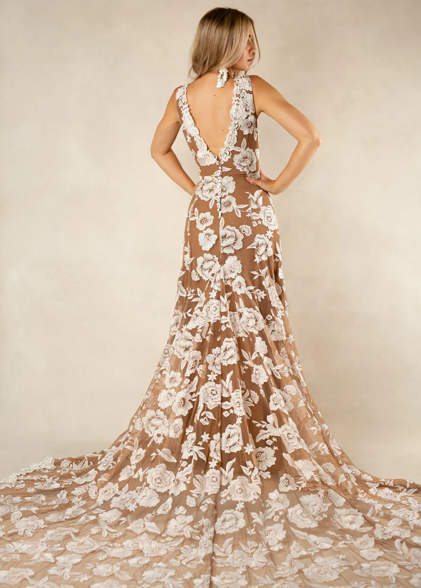 Salome Bridal Gown in Lily