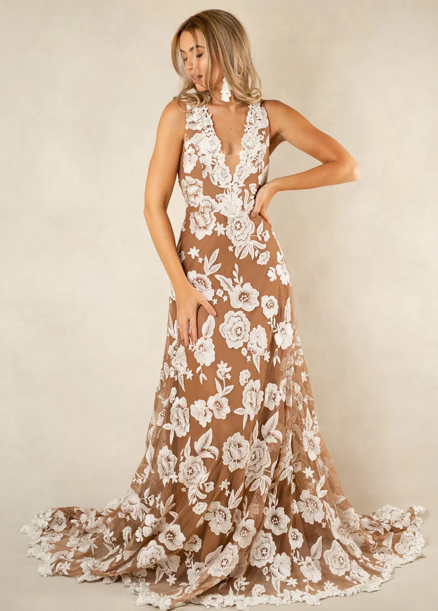 Salome Bridal Gown in Lily