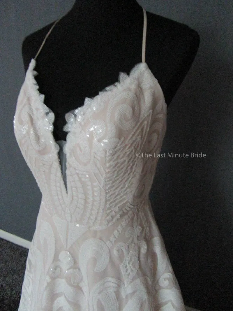 Samantha Rose The Last Minute Bride Style (Made to Order Ivory/Nude Size 2-34)