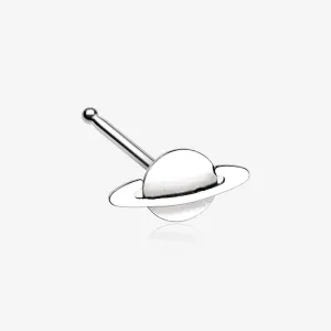 Saturn Planet Nose Stud Ring