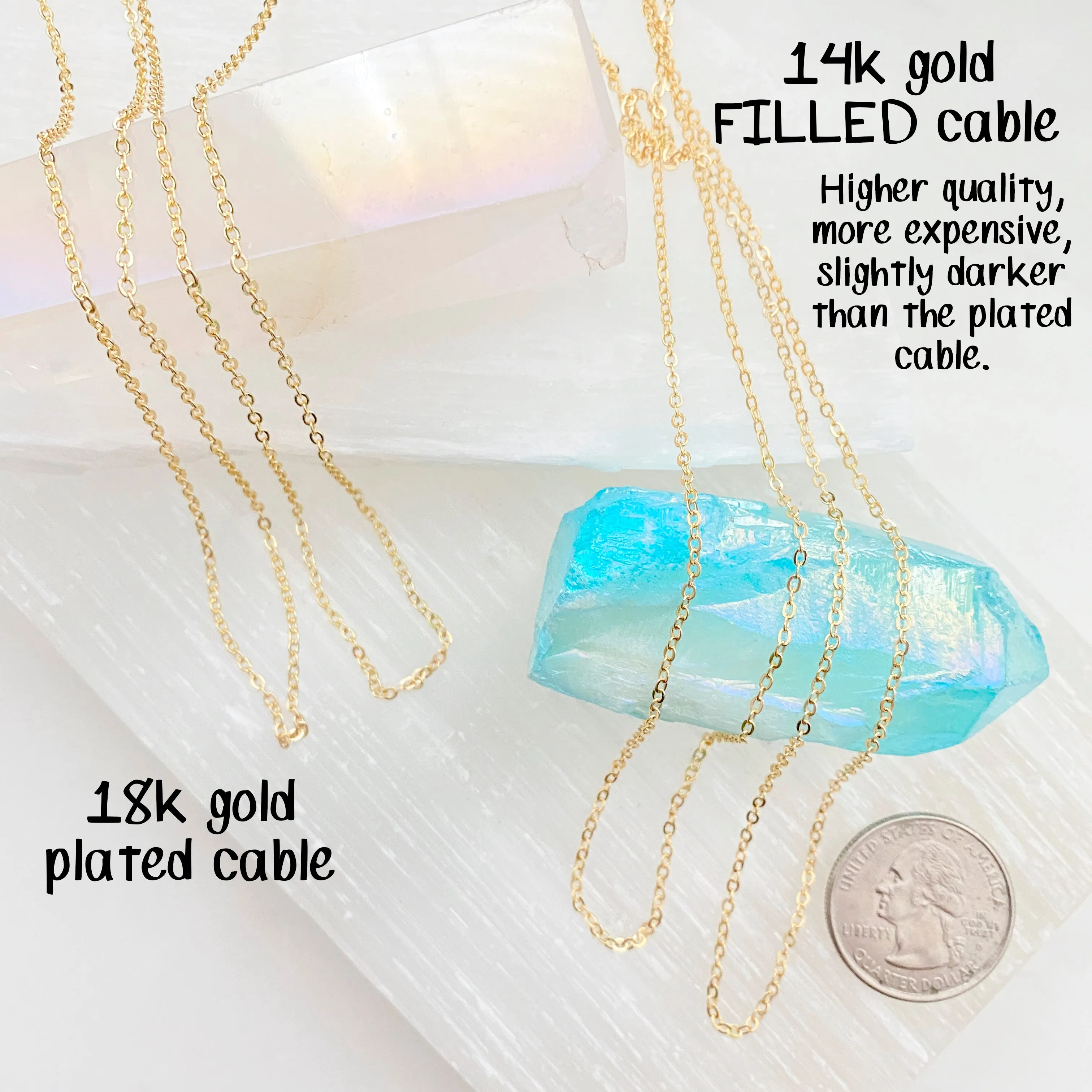 Serena Crescent Moon Necklace