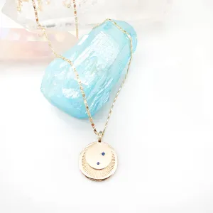 Serena Crescent Moon Necklace