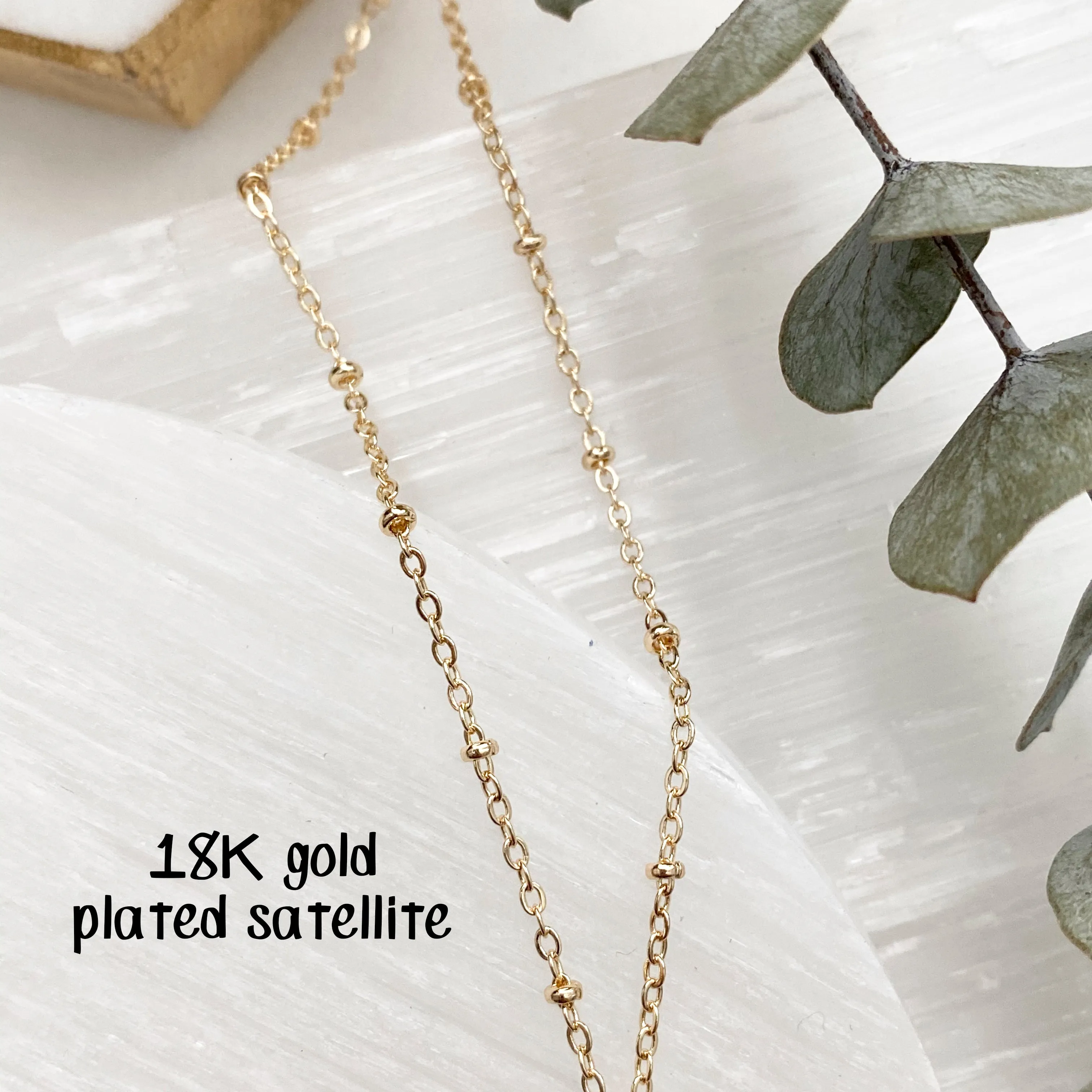 Serena Crescent Moon Necklace