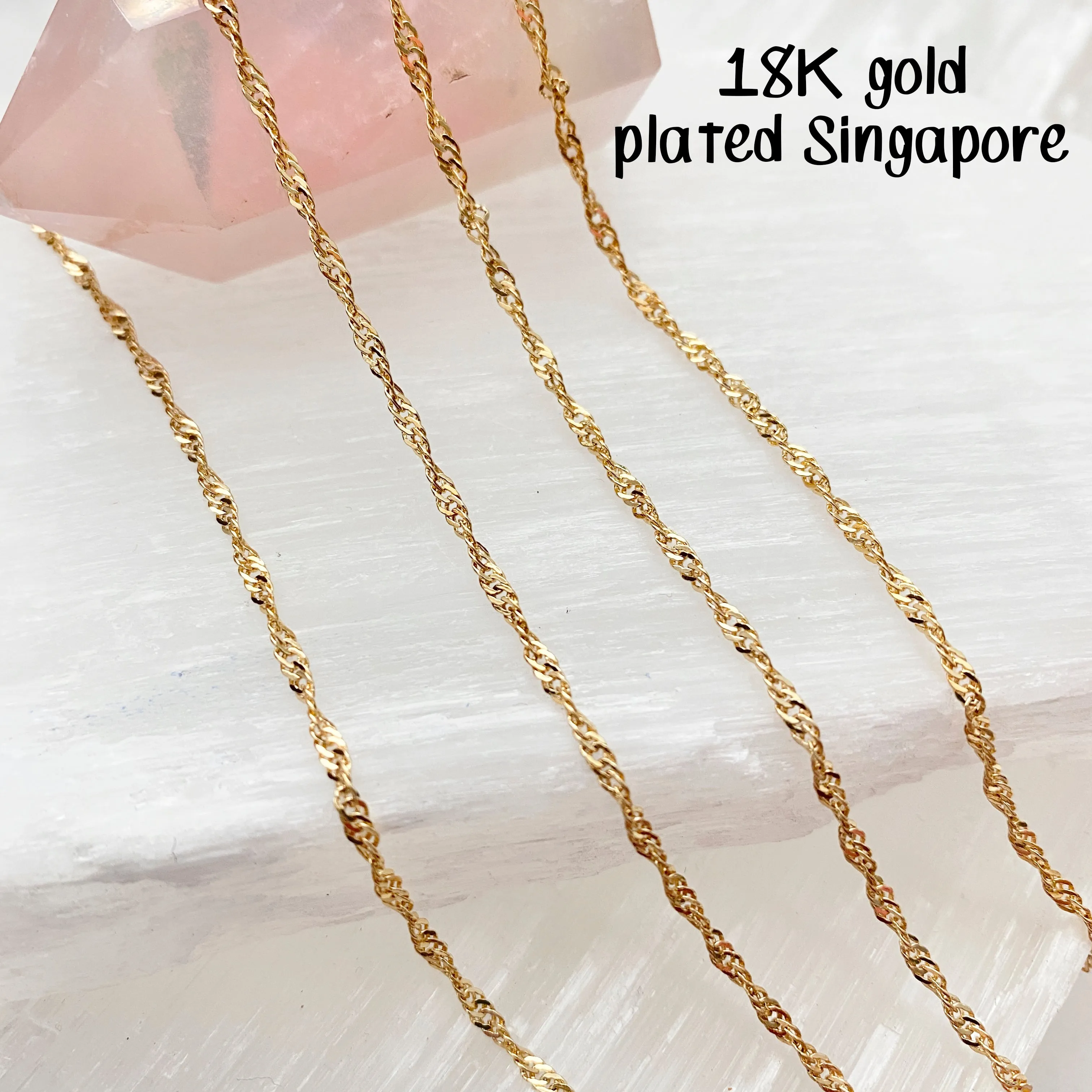 Serena Crescent Moon Necklace