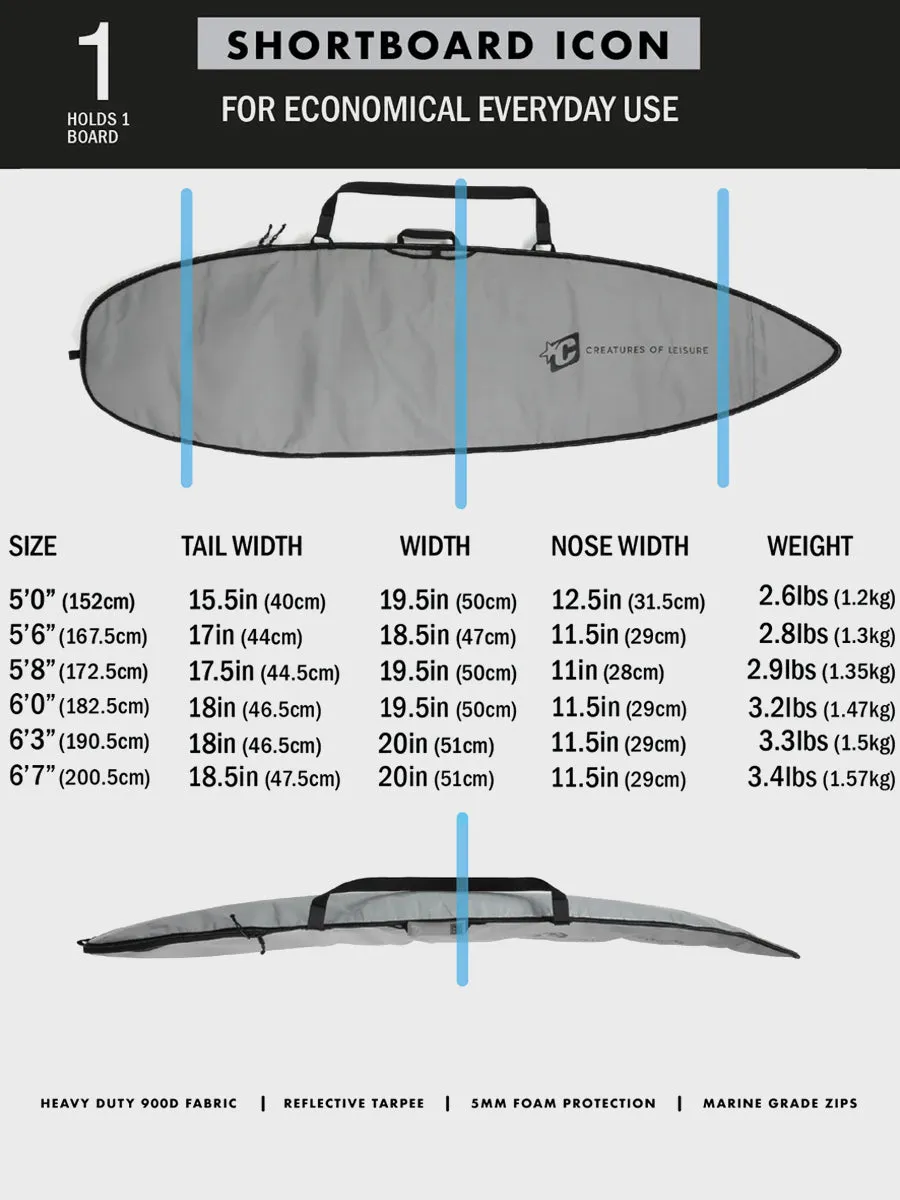 Shortboard Icon