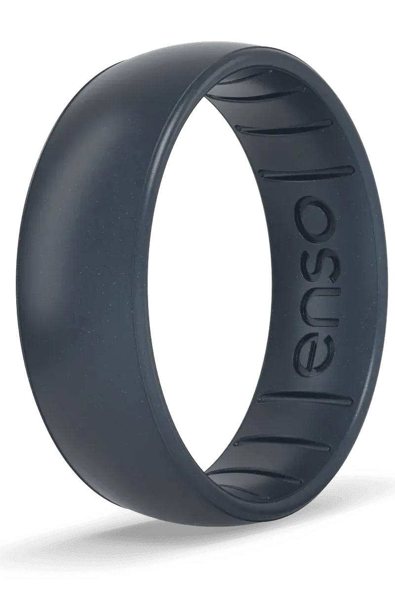 Silicone Black Pearl Ring