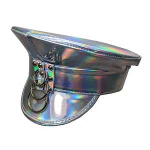 Silver Festival Cap w/Silver Rings