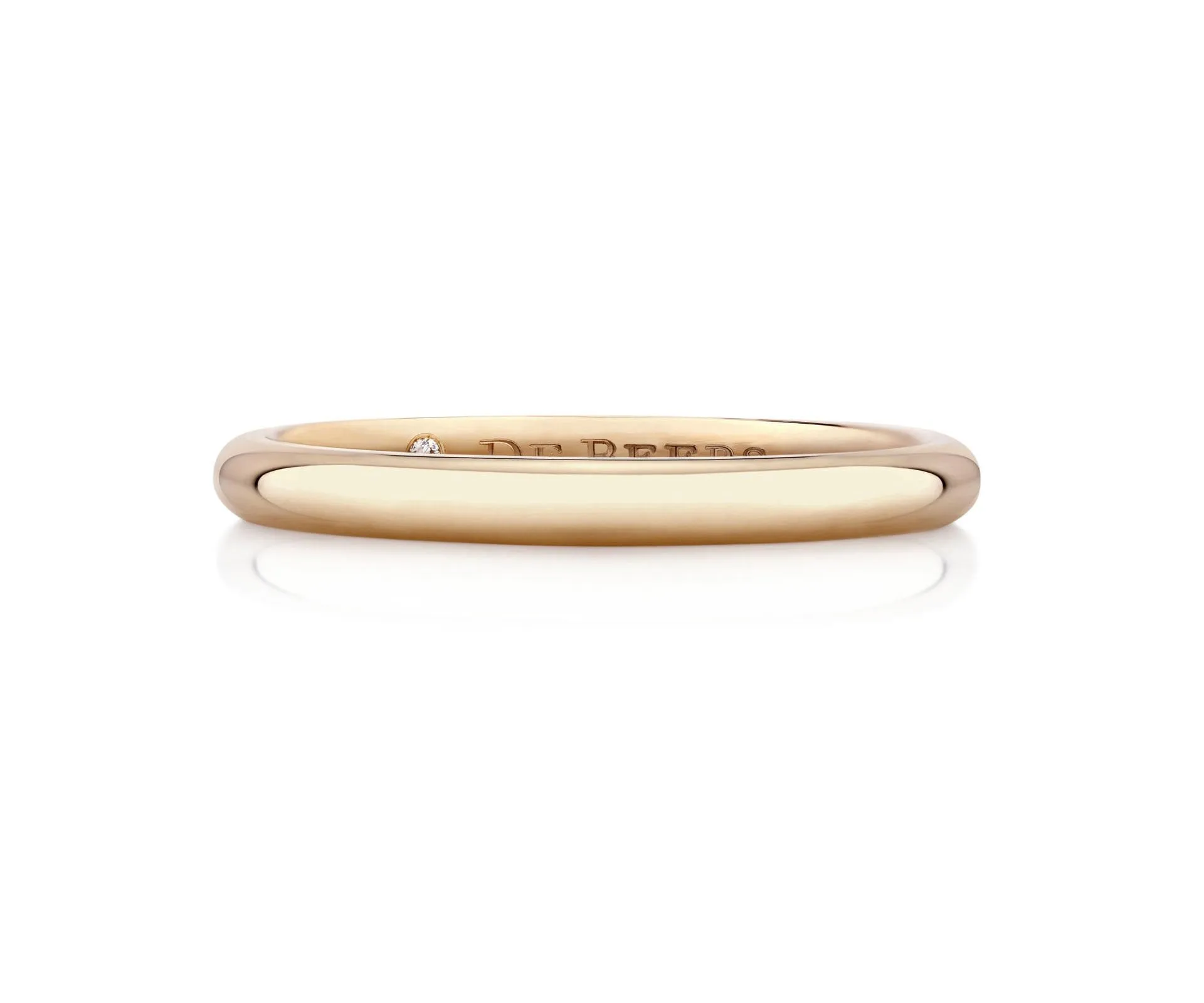 Simple Wedding Band Unique Yellow Gold Dainty Stacking Engagement Ring Delicate Ring Thin wedding band Anniversary Gift