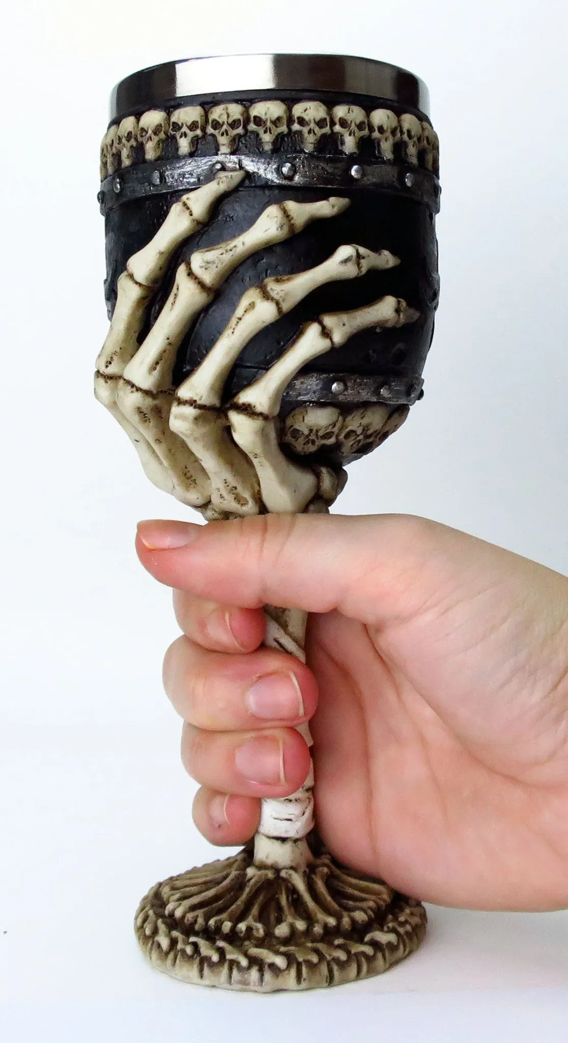Skeleton Hand Goblet
