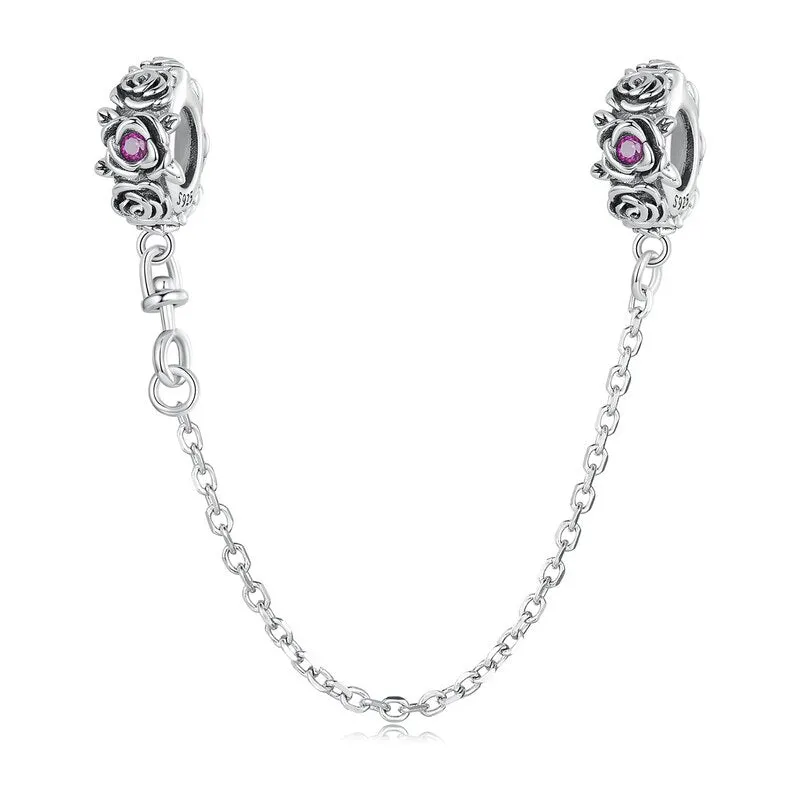 Skull And Lady Rose Arrow Charm
