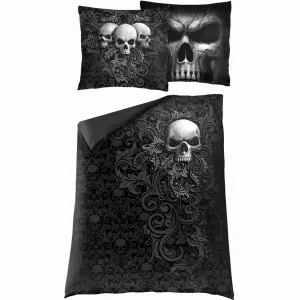 SKULL SCROLL - Single Duvet Cover   UK And EU Pillow case