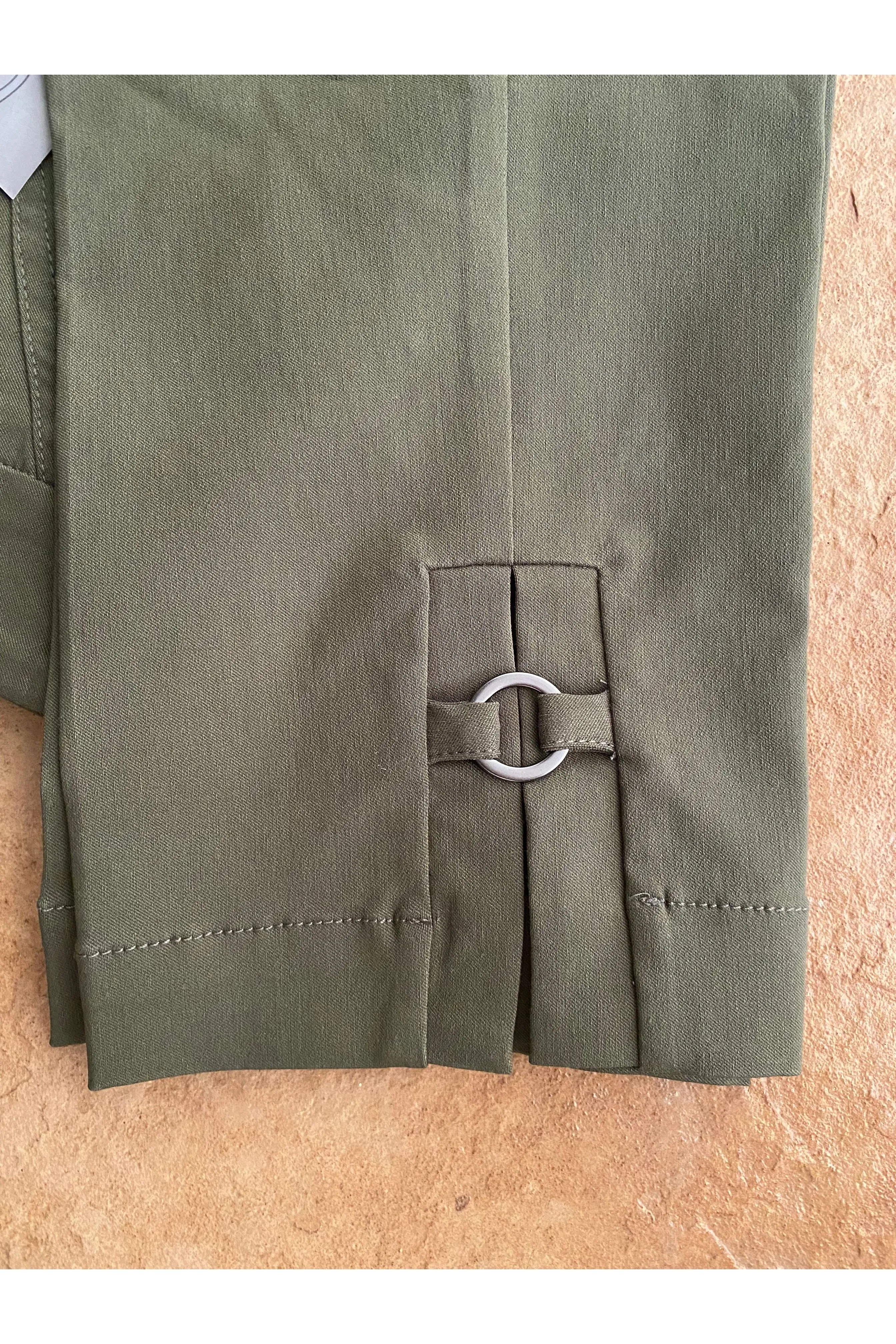 Slim Sation - Pull On Ankle Pant with Ring Hem Detail - M32701PM/PW