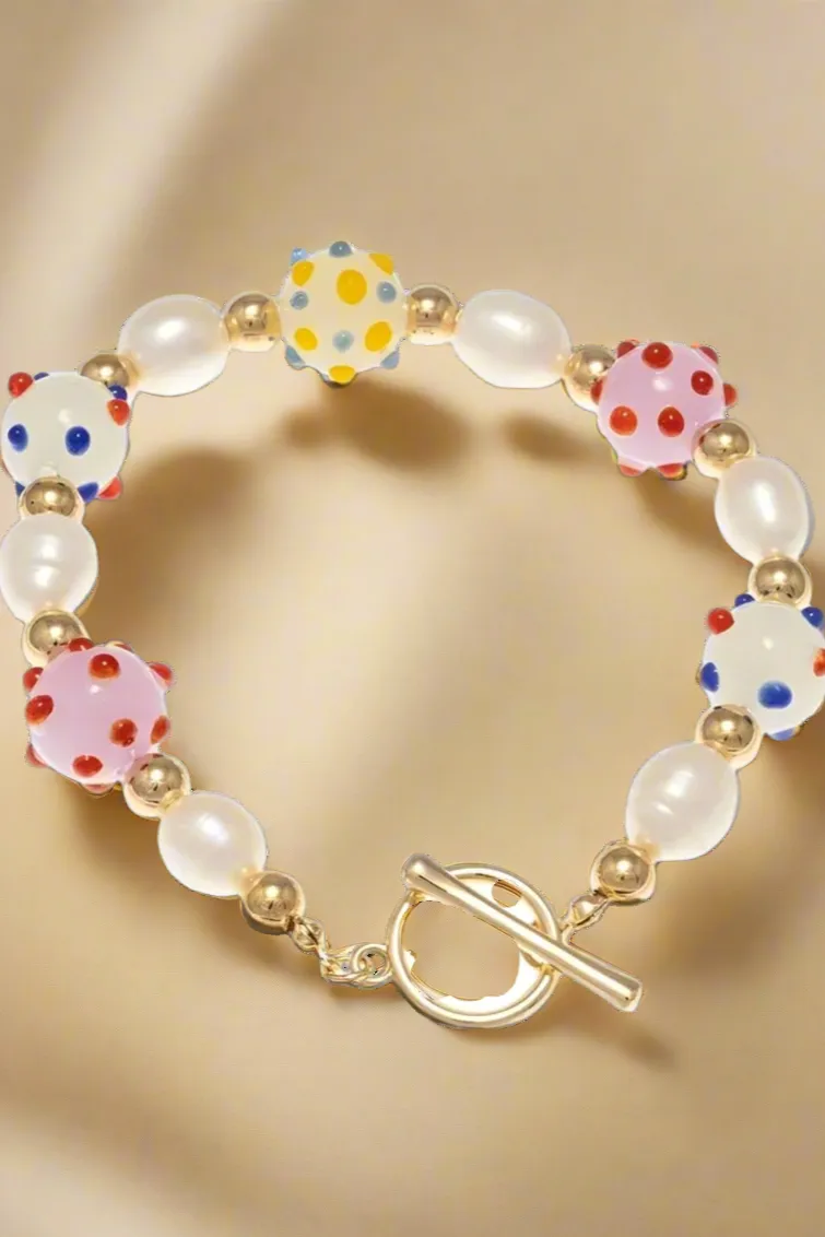 Sofia Richie x 8 Other Reasons Glass Bead Charm Bracelet