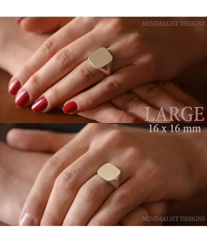 Solid Gold Custom Made Corporate Ring