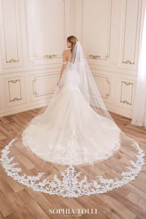 Sophia Tolli: Y22065VEIL