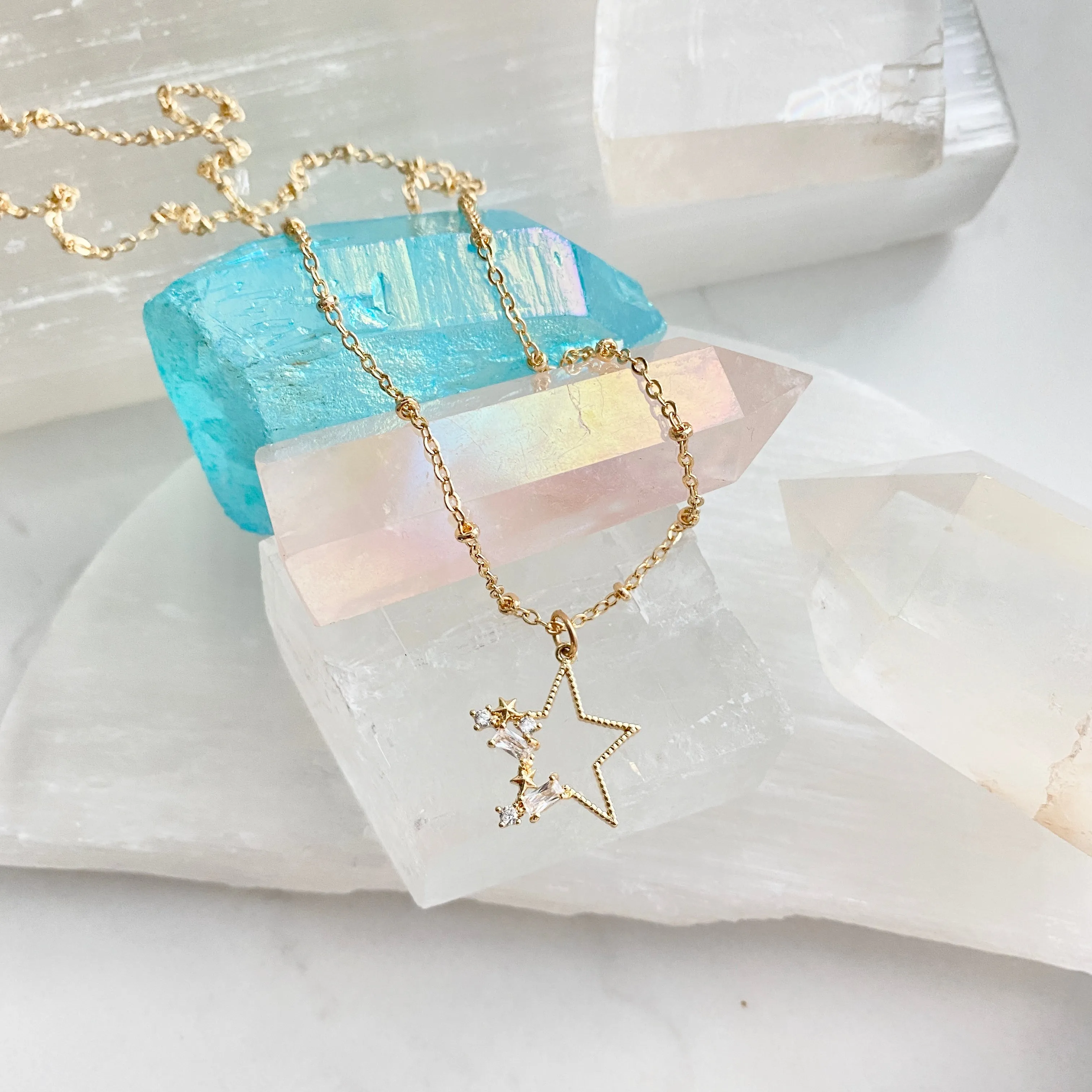 Sparkle Star Necklace