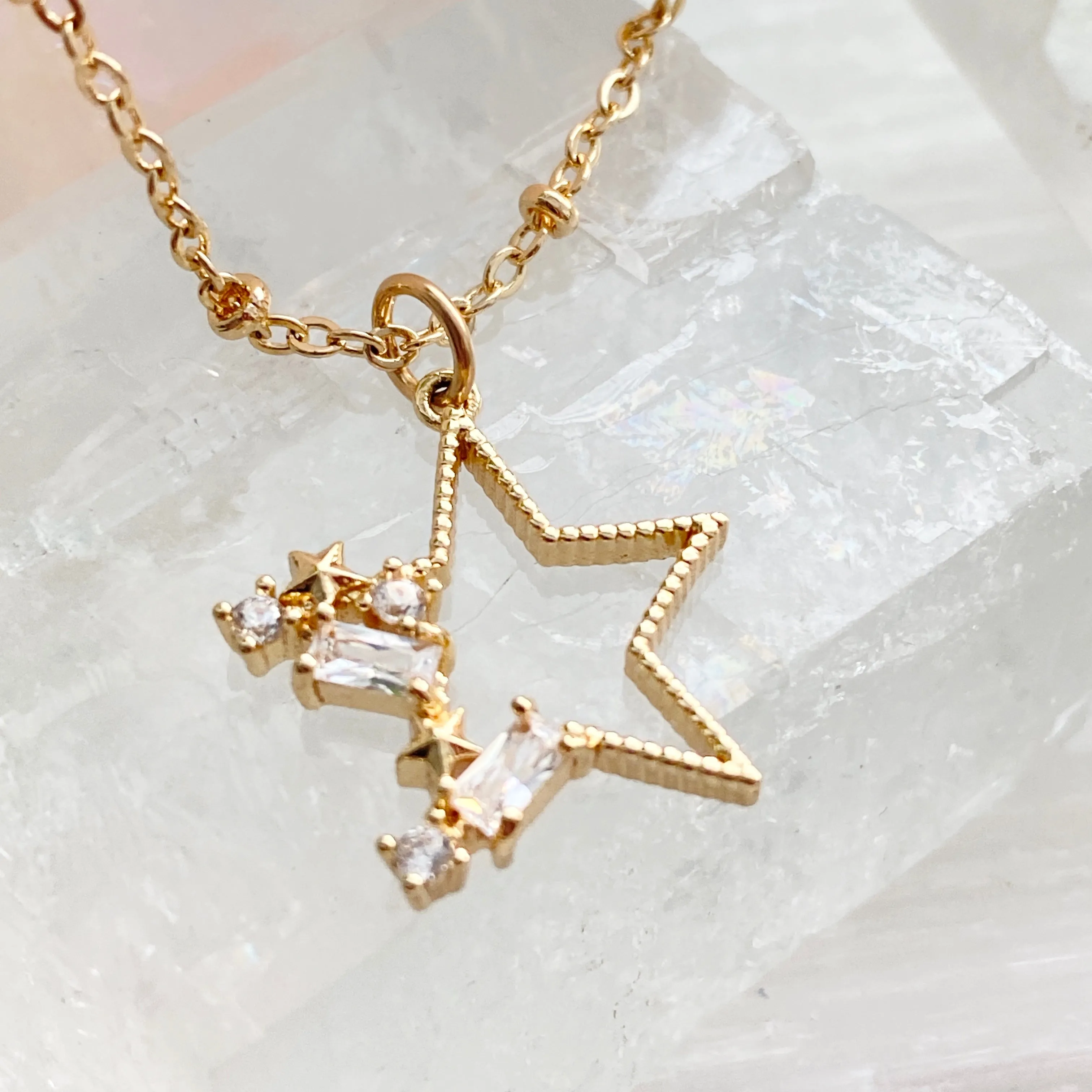 Sparkle Star Necklace