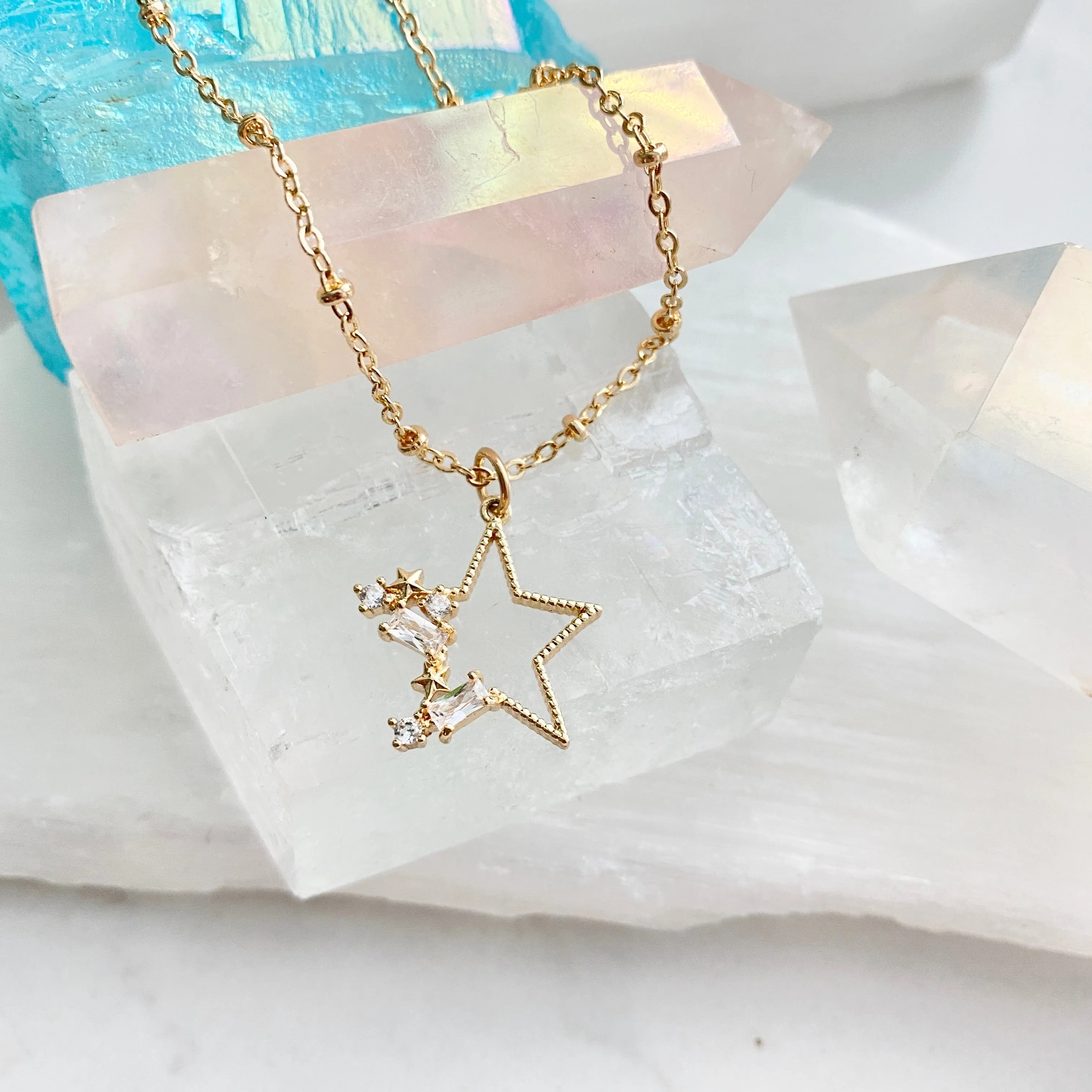 Sparkle Star Necklace