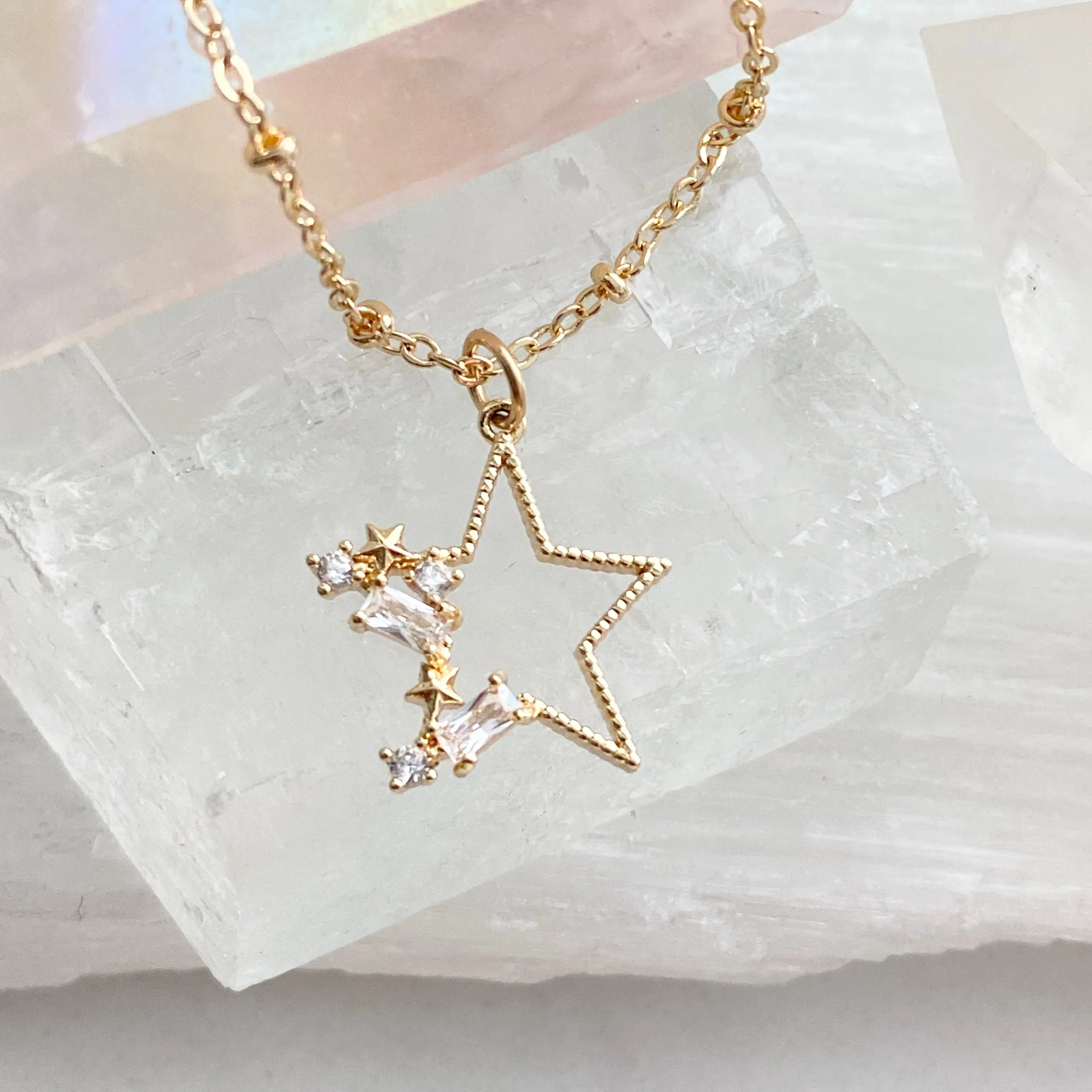 Sparkle Star Necklace