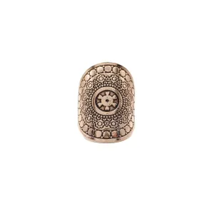 STAMPED INTRICATE ADJUSTABLE RING