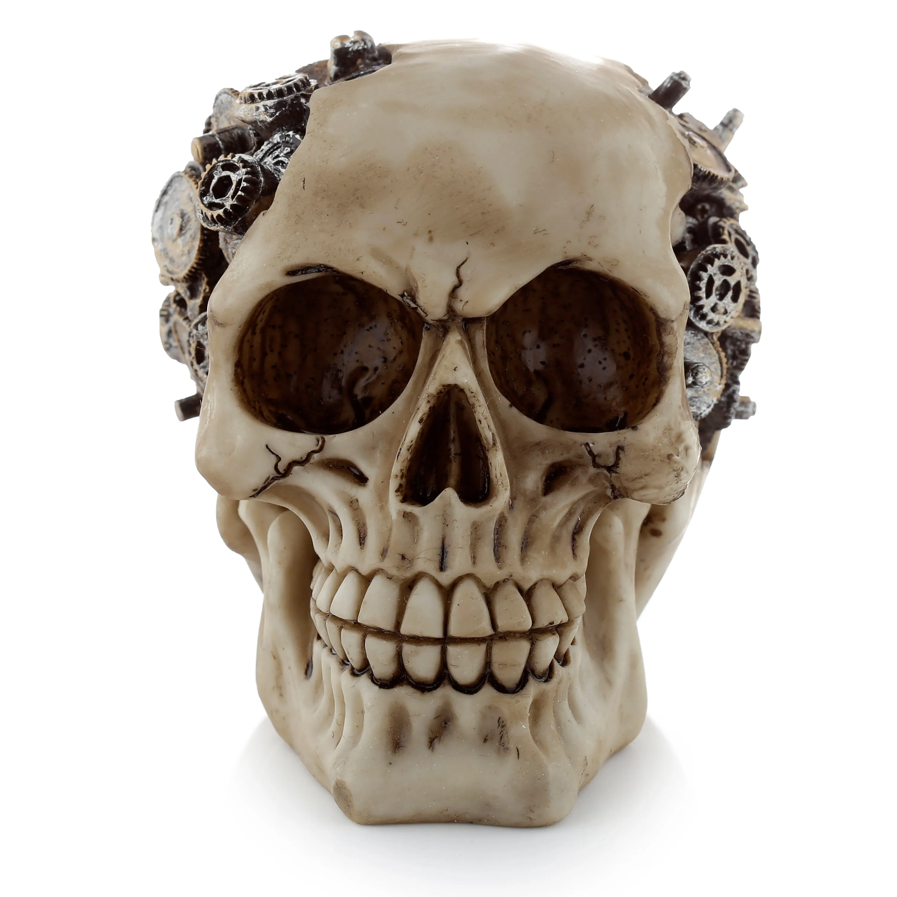 Steampunk Style Skull with Cogs and Gears