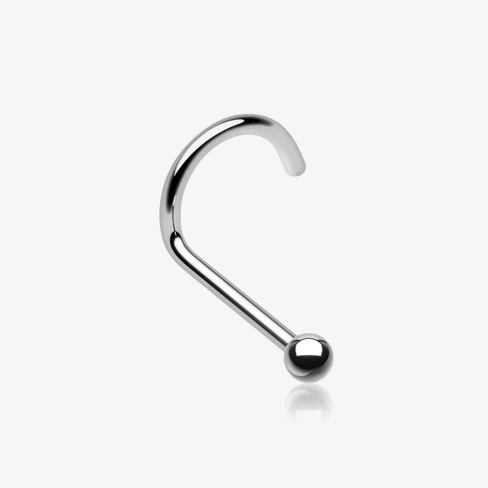 Steel Ball Basic Nose Screw Ring