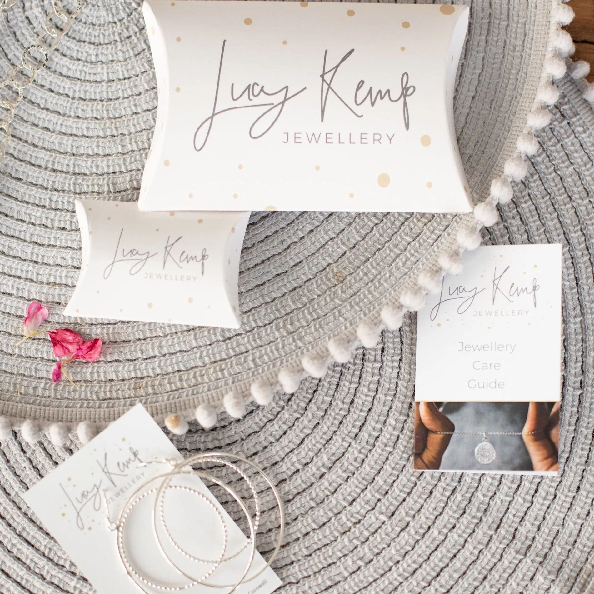 Sterling Silver Cornish Shell Charm Bangle