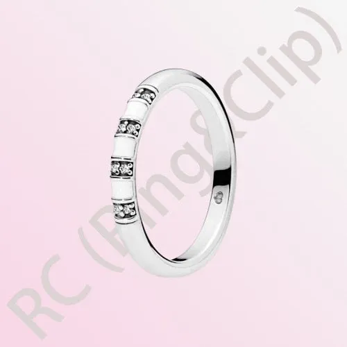 Sterling Silver Princess Tiara Crown Sparkling Love Heart Ring for Women