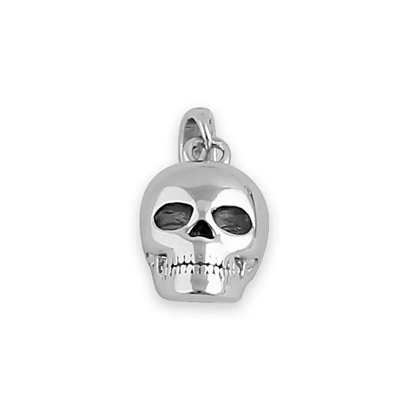 Sterling Silver Skull Pendant