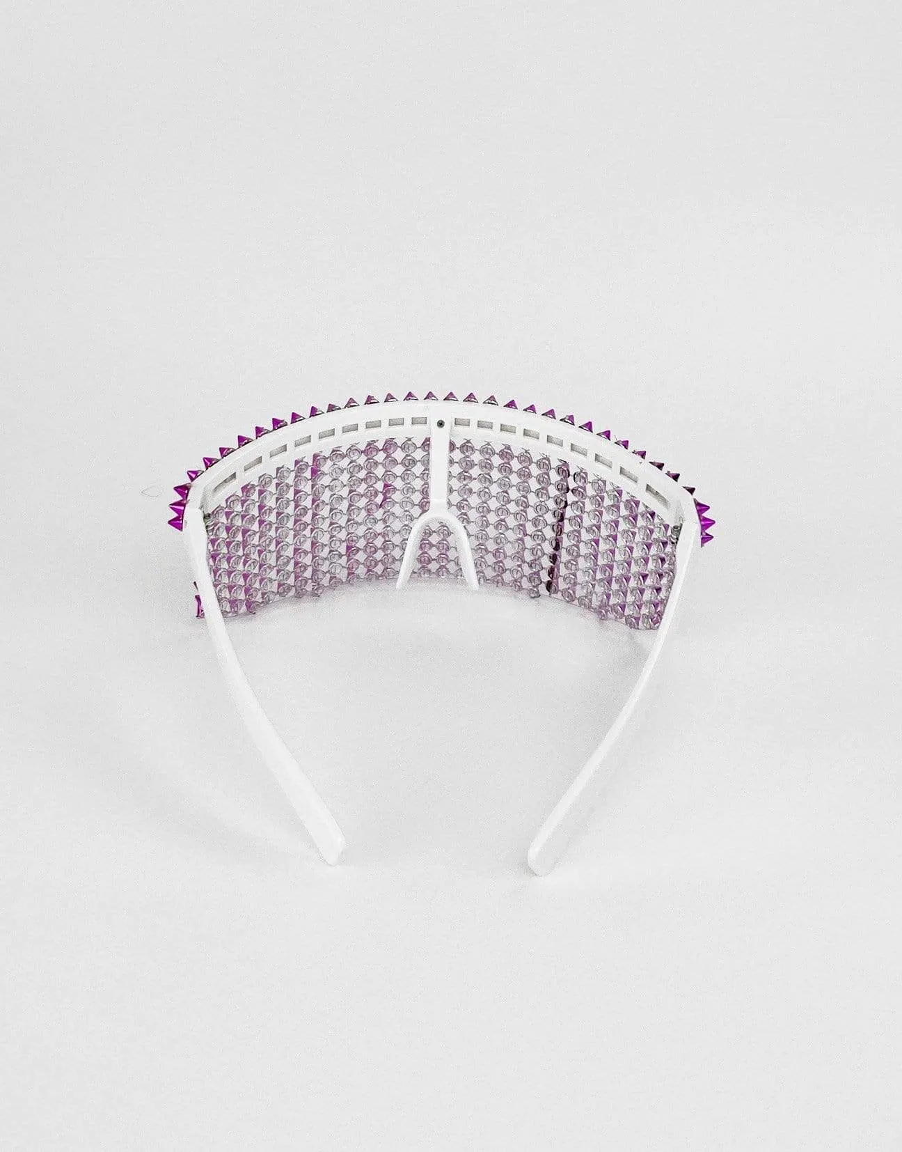 Studded Visor in Magenta