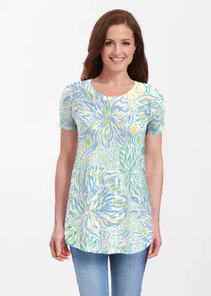 Summer Vibes (8069) ~ Short Sleeve Butterknit tunic